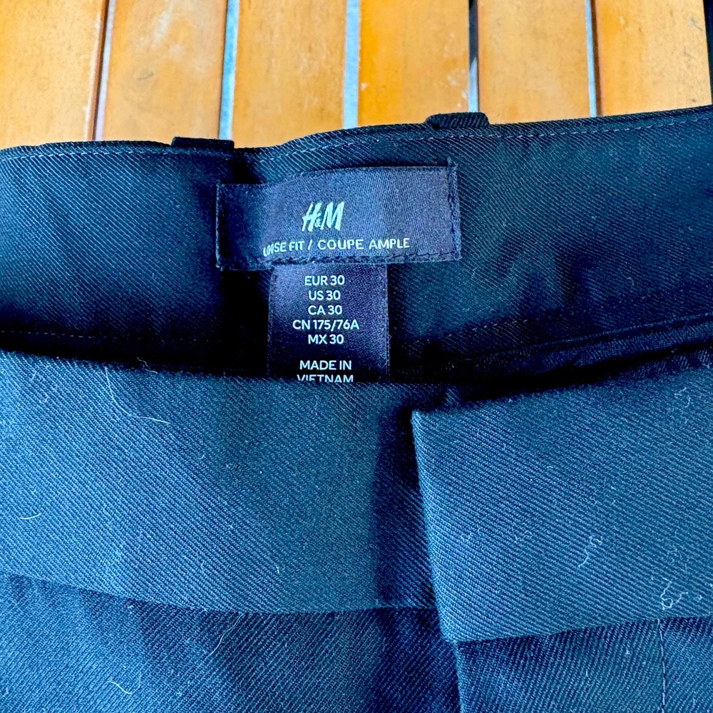 H&M Loose Fit Dress Pants